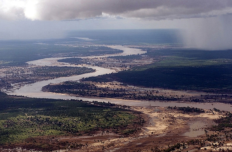 Река Лимпопо в Мозамбике