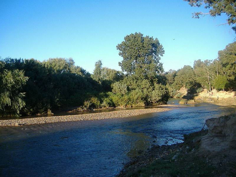 Река Меджерда в районе Тестура