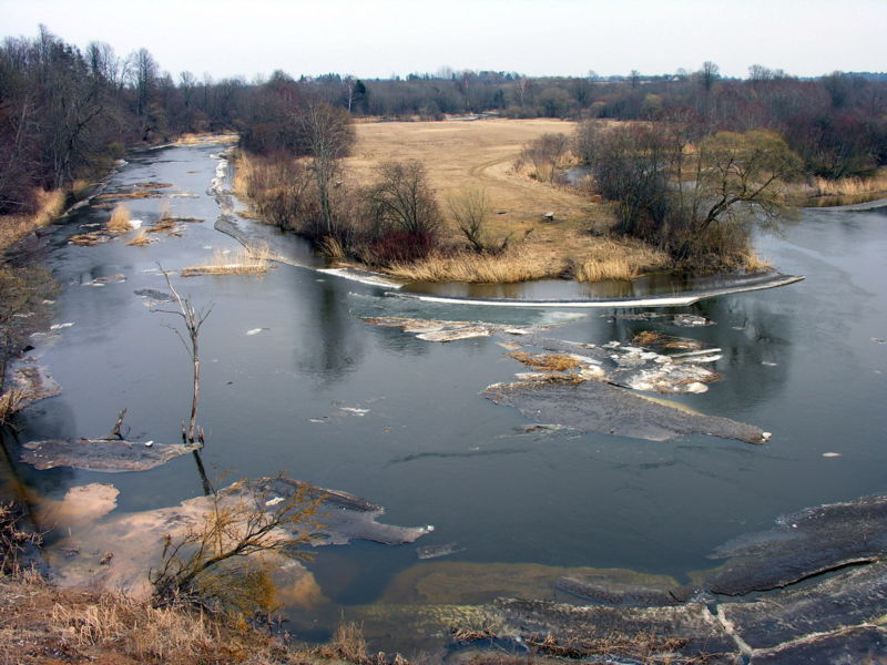 Вид на реку Вирвича
