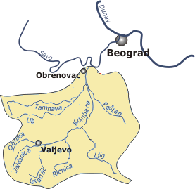 Бассейн реки Колубары