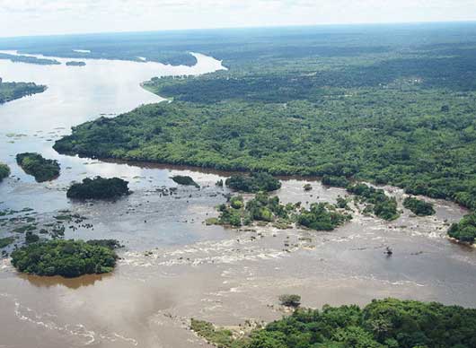 Вид на реку Чамбези