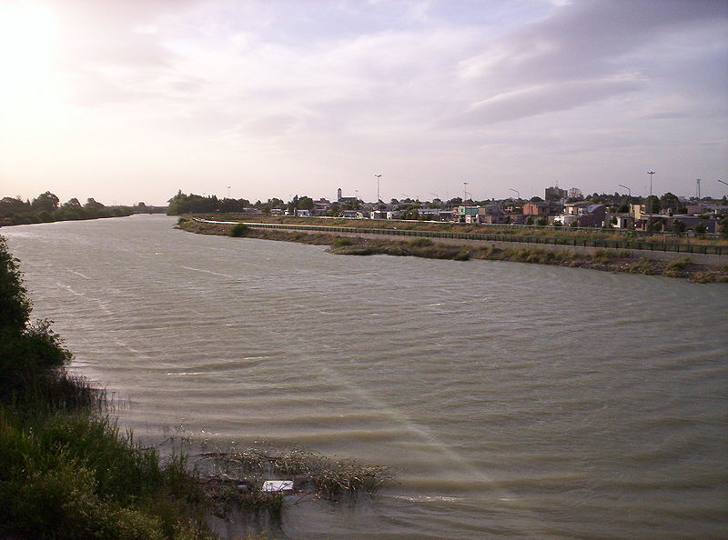Вид на реку Чубут