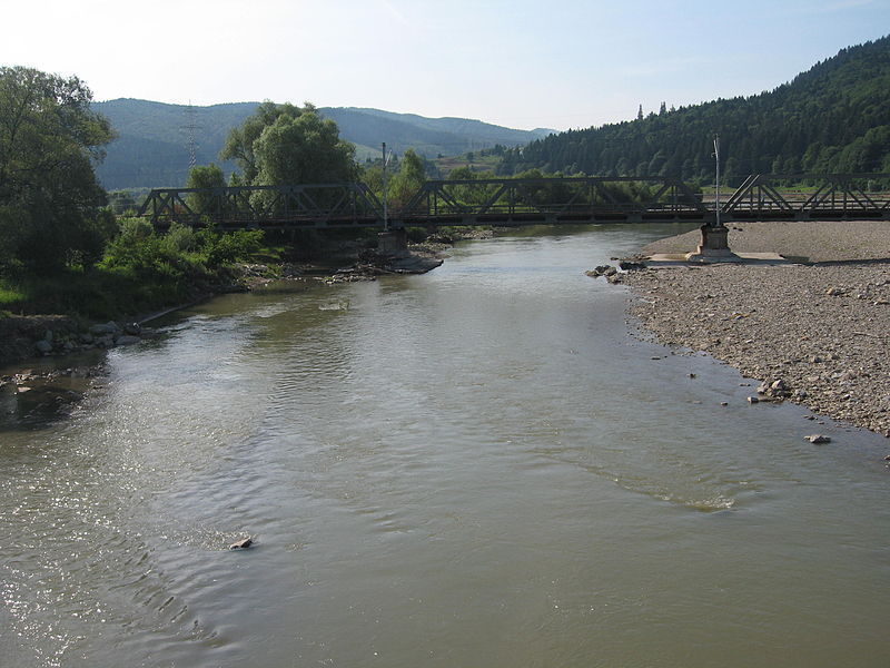 Вид на реку Молдова