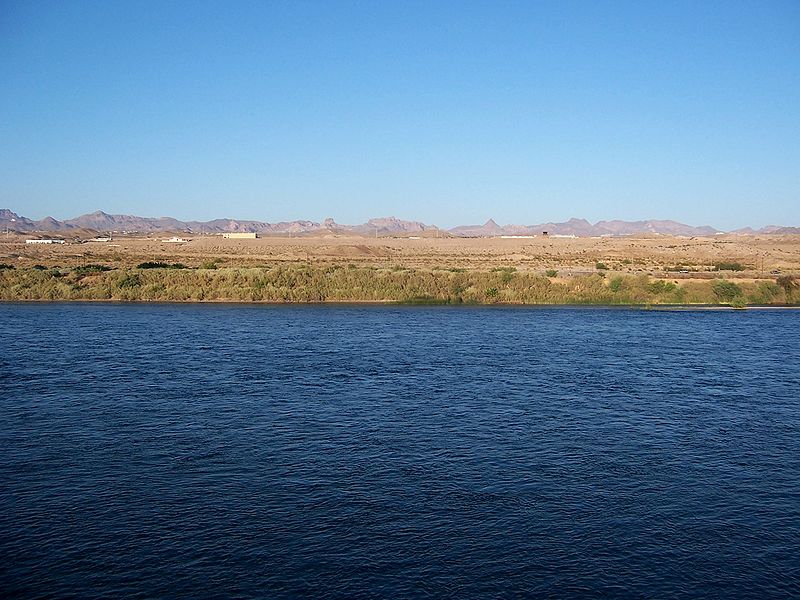 Вид на реку Рио-Колорадо