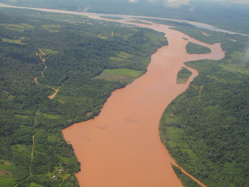 Слияние рек Тамбо и Урубамба